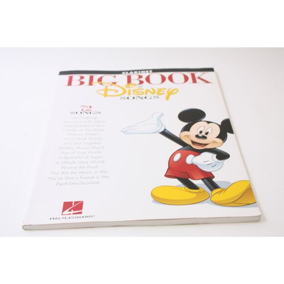 Clarinet, Big Book of Disney Songs, Sheet Music, Book, Hal Leonard - Picture 1 of 5
